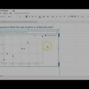 PLTW IED 4 4 Scatter Plot And Trend Line In Google Sheets