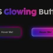 CSS Glowing Button How To Design Glowing Button With Hover Effects Pure CSS