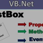 Vb Net List Box Control Properties Methods And Events