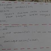SIMPLEST INTRODUCTION TO PL SQL WITH EXAMPLES