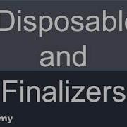 IDisposable And Finalizers