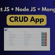 React Node Js MongoDB CRUD App Tutorial