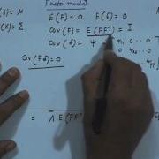 Mod 01 Lec 33 Factor Analysis