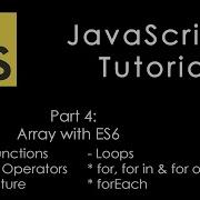 TAGALOG JavaScript Tutorial Part 4 Array With ES6