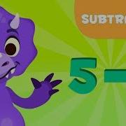 Subtractions For Kids Learn To Subtract With Dinosaurs Mathematics For Kids