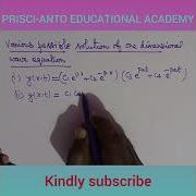 Various Possible Solution Of One Dimensional Wave Equation TPDE