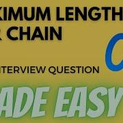 Maximum Length Of Pair Chain Leetcode 646 Python