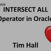 INTERSECT ALL Set Operator In Oracle Database 21c