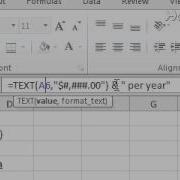 What Is The Text Function Microsoft Excel