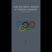 CSS Olympic Rings Torch Cursor Codetoinfinity Shorts
