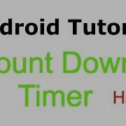 Count Down Timer Android App Development Tutorial 10 In Hindi
