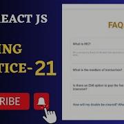 Faqs App Coding Practice 21 REACT JS NxtWave CCBP 4 0