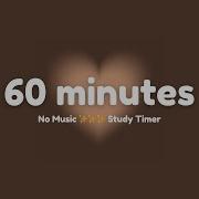 60 Minutes Brown Heart Aura Timer For Deep Focus Productivity Aesthetic Focus Countdown