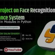 AI ML Project On Face Recognition Attendance System Using Built In Modules In Python