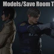 Resident Evil 2 Remake Save Room Theme Model Screen Extended