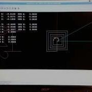 Circular Blends Arc Demo With A Square Spiral LinuxCNC