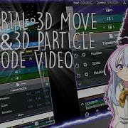 Tutorial 3D Move Cam 3D Particle Node Video