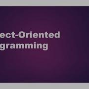 Introduction To OOP Object Oriented Programming Presentation