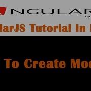 AngularJS Tutorial 5 How To Create Module In AngularJS Hindi
