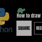 Draw Square And Rectangle In Python By Turtle Beginners Project