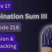 Lecture 17 Combination Sum III DSA Leetcode 216 Recursion And Backtracking
