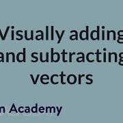 Visually Adding And Subtracting Vectors