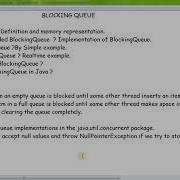 Java Blocking Queue Concept Real Time Example And Internal Working