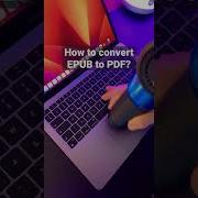 How To Convert EPUB To PDF Online