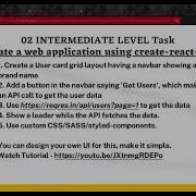 TASK 2 Web Developer Internship LetsGrowMore Intermediate Level Task Using Reactjs