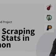 Web Scraping NBA Stats With Python Data Project Part 1 Of 3