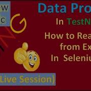 Data Provider In TestNG Using Data From Excel Pradeep Nailwal