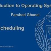 Intro To OS CPU Scheduling 2 2