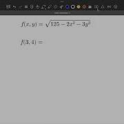 Evaluate A Function In Two Variable That Contains A Square Root