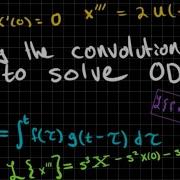 Using The Convolution To Solve ODEs