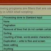 07 Unix Shell Scripting Tutorial Text Processing Part 1
