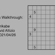 GMPuzzles 2021 04 26 Nurikabe By David Altizio