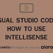 Visual Studio Code How To Use IntelliSense