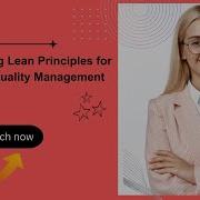 Implementing Lean Principles For Improved Quality Management ICert Global