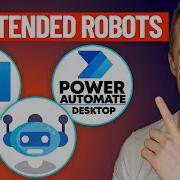 Power Automate Desktop как настроить автоматических роботов