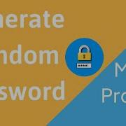 Generate Random Password Python Mini Project 3 Random Module