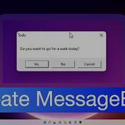 How To Create A MessageBox Using Windows API In C Short Simple