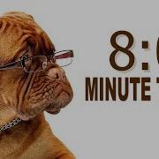 8 Minute Timer For PowerPoint And School Alarm Sounds With Dog Bark