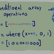 Conditional Operations On Numpy Arrays