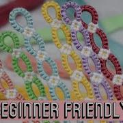 DAISY CHAIN BRACELET TUTORIAL CC Beginner Friendly