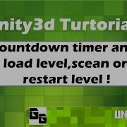 Unity3D Countdown Timer And Load Level Scean Or Restart Level Tutorial 16