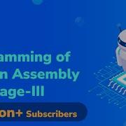 Programming Of 8086 In Assembly Language Part 3 Instruction Set And Programming Of 8088
