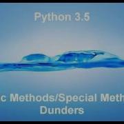 Magic Methods Special Methods Dunders Python 3 5 Part 1