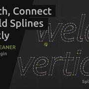 Explode Detach Splines Connect Segments Weld Vertices Spline Cleaner 3ds Max Plugin Tutorial