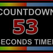 53 Seconds Timer Countdown Full HD 1080p Background Relaxing Music