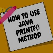 How To Use Java Printf Method